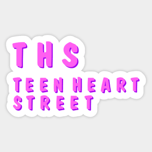 Teenheart Street - Nickelodeon's Doug Sticker